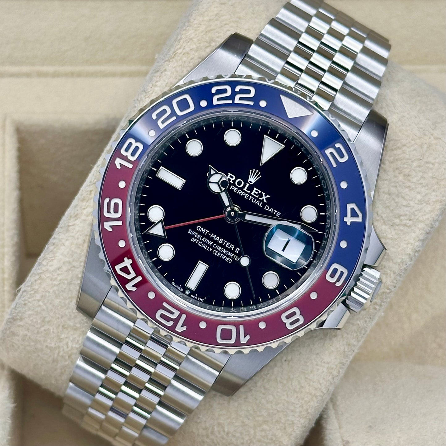 GMT Master II Pepsi Ref 126710BLRO 2021