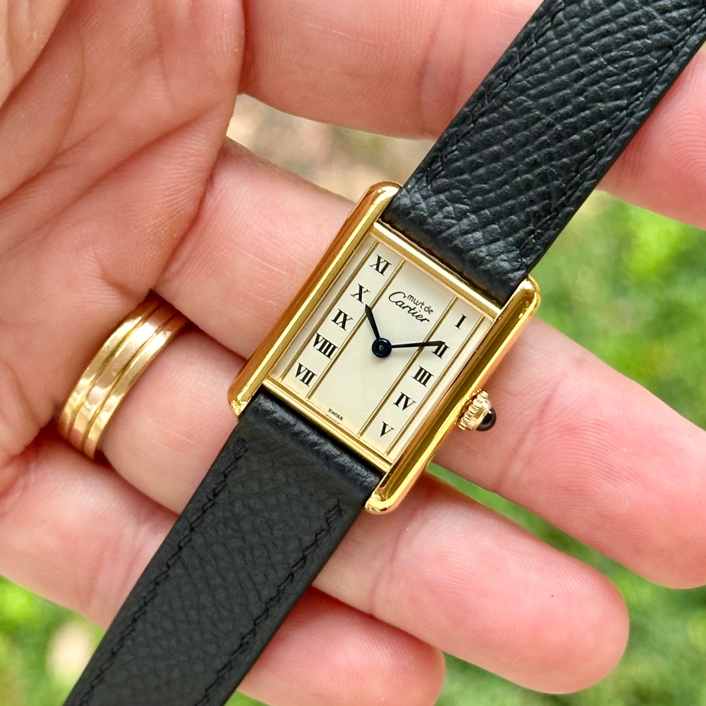 Tank Must Small White Column Dial Ref 5057001