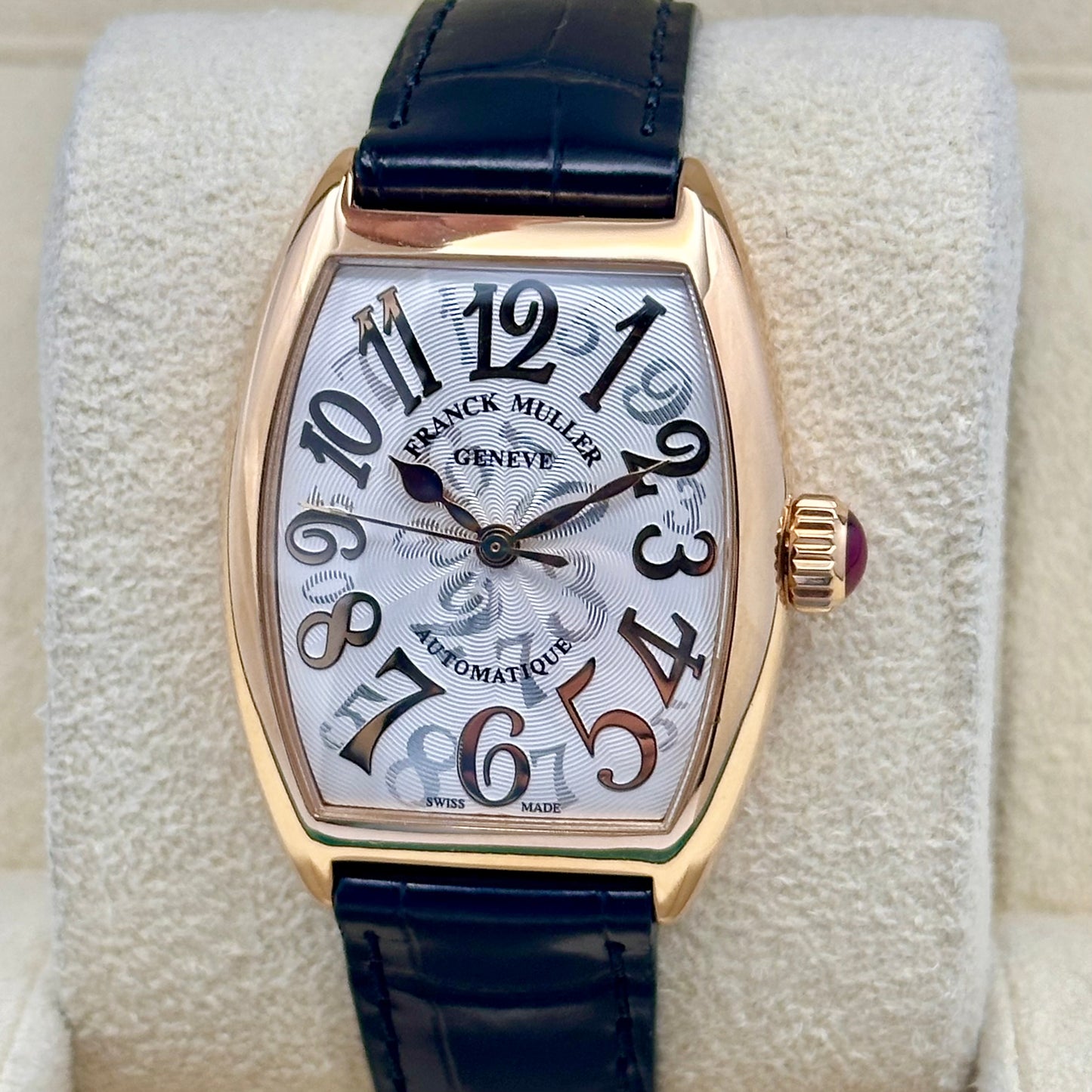 Cintrée Curvex Asia Edition 18K Rose Gold Ref 7500 SC AT FO HO