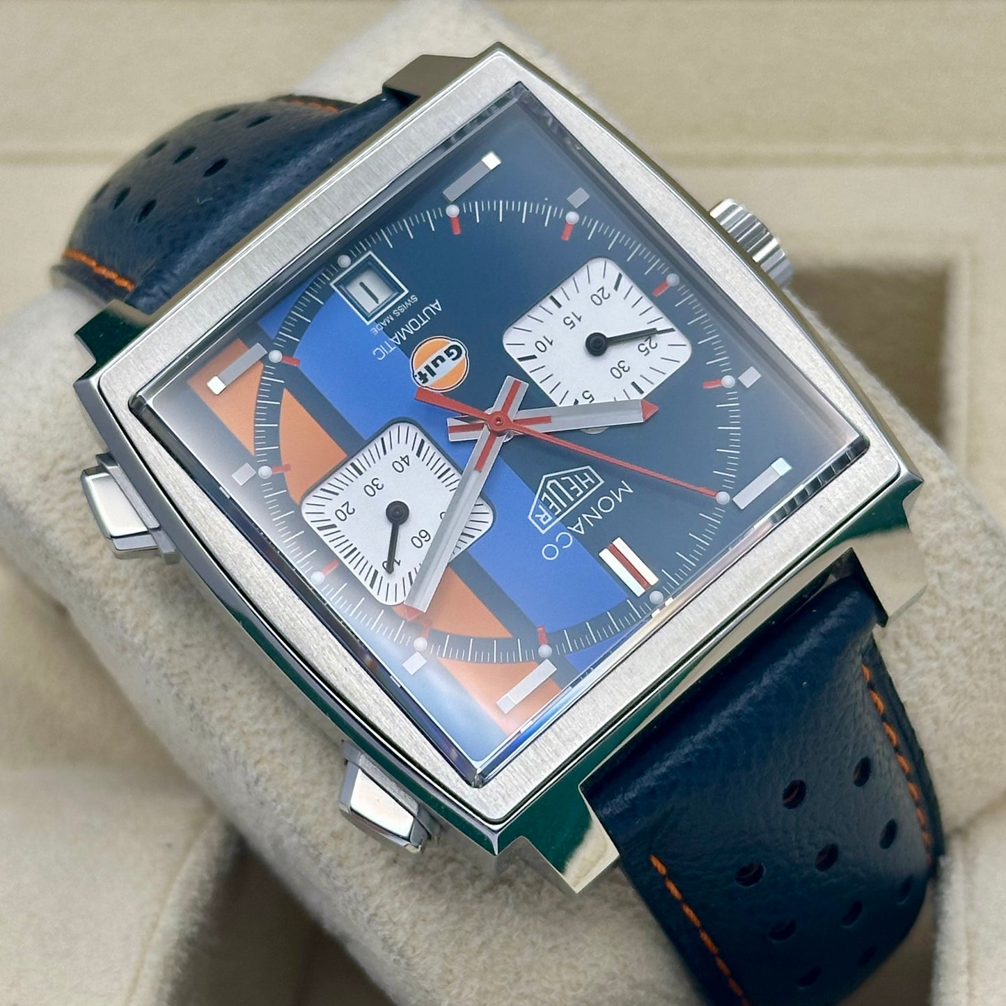 Monaco Chronograph X Gulf Special Edition Ref CAW211R.FC6401 2022