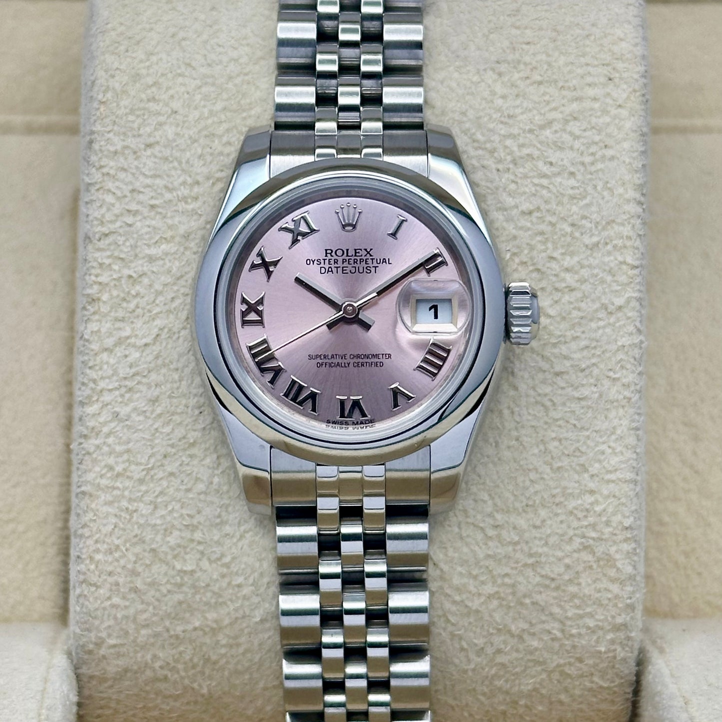 Lady-Datejust 26 Pink Romans Ref 179160 2016