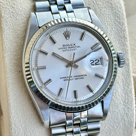 Datejust 36 Pie Pan Dial Ref 1601 1970