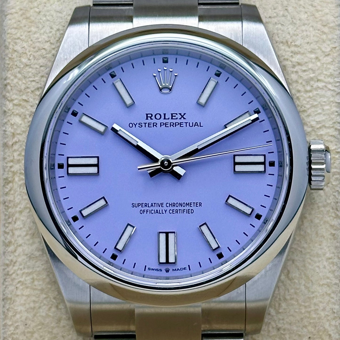 Oyster Perpetual 41 Lavender Dial Ref 134300 2025