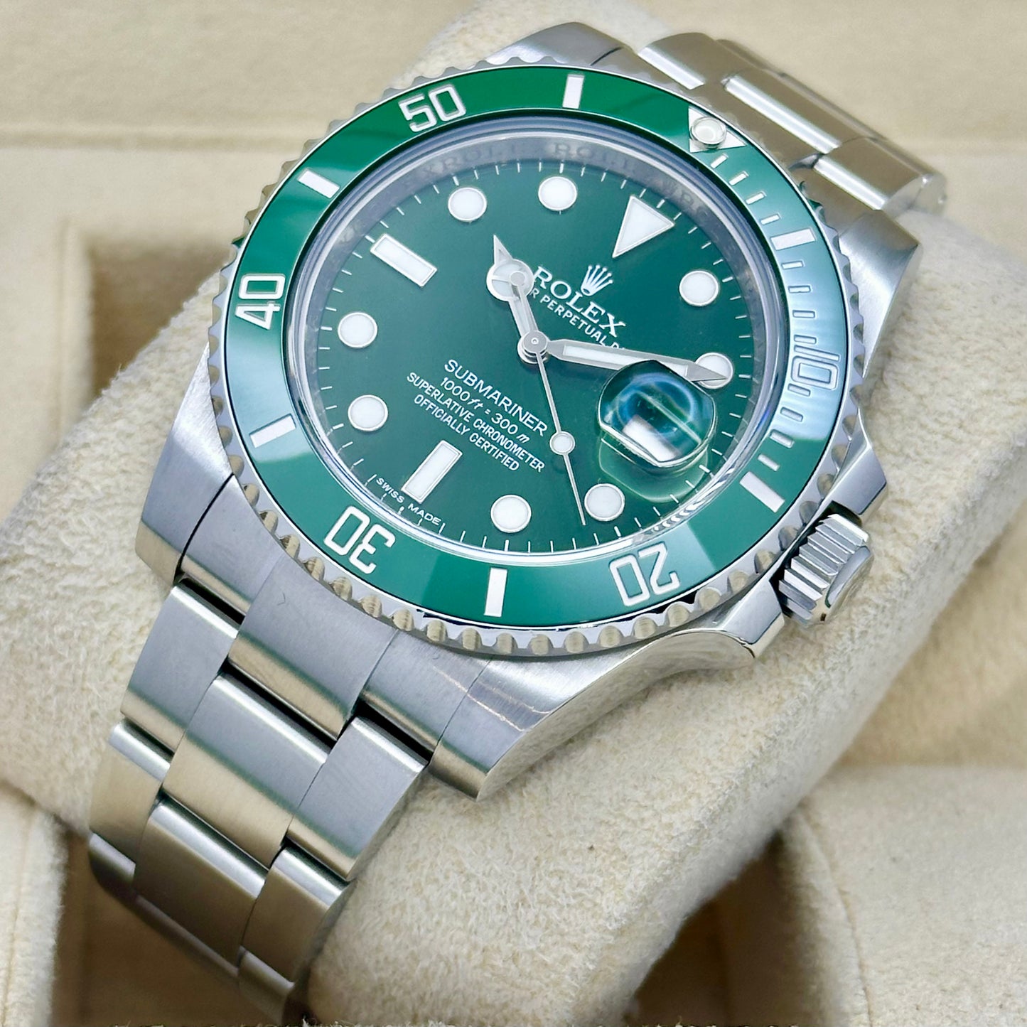 Submariner Date Hulk Ref 116610LV 2013