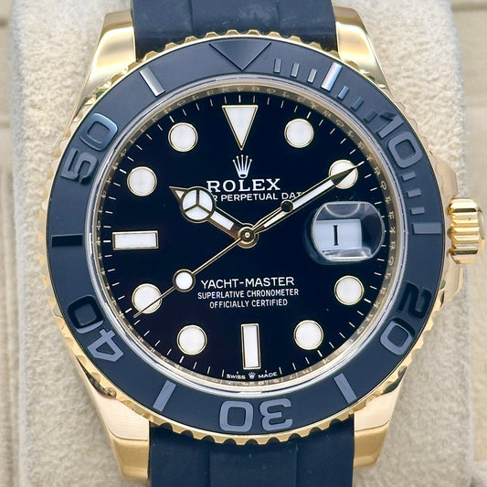 Yacht-Master 42 18K Yellow Gold Oysterflex Ref 226658 2023