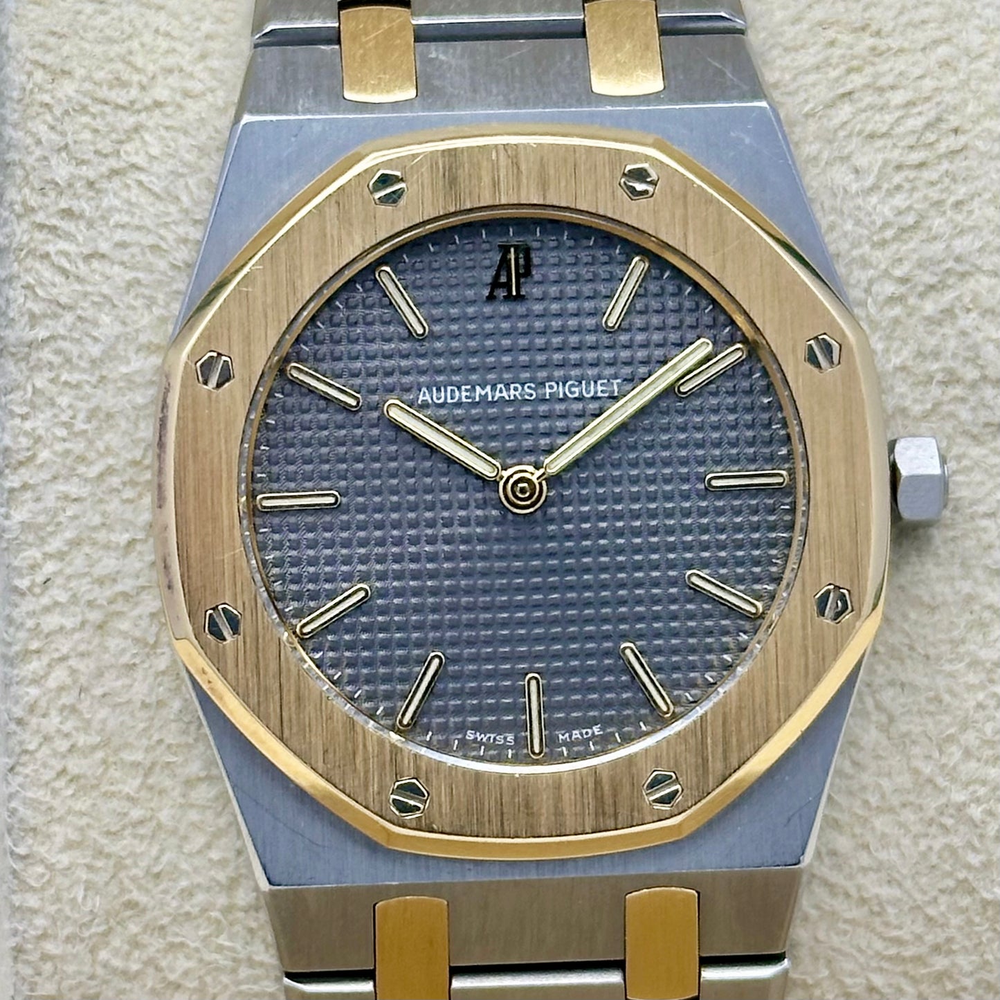Royal Oak Grey Dial 18K Yellow Gold Two Tone Ref 56303SA 1990