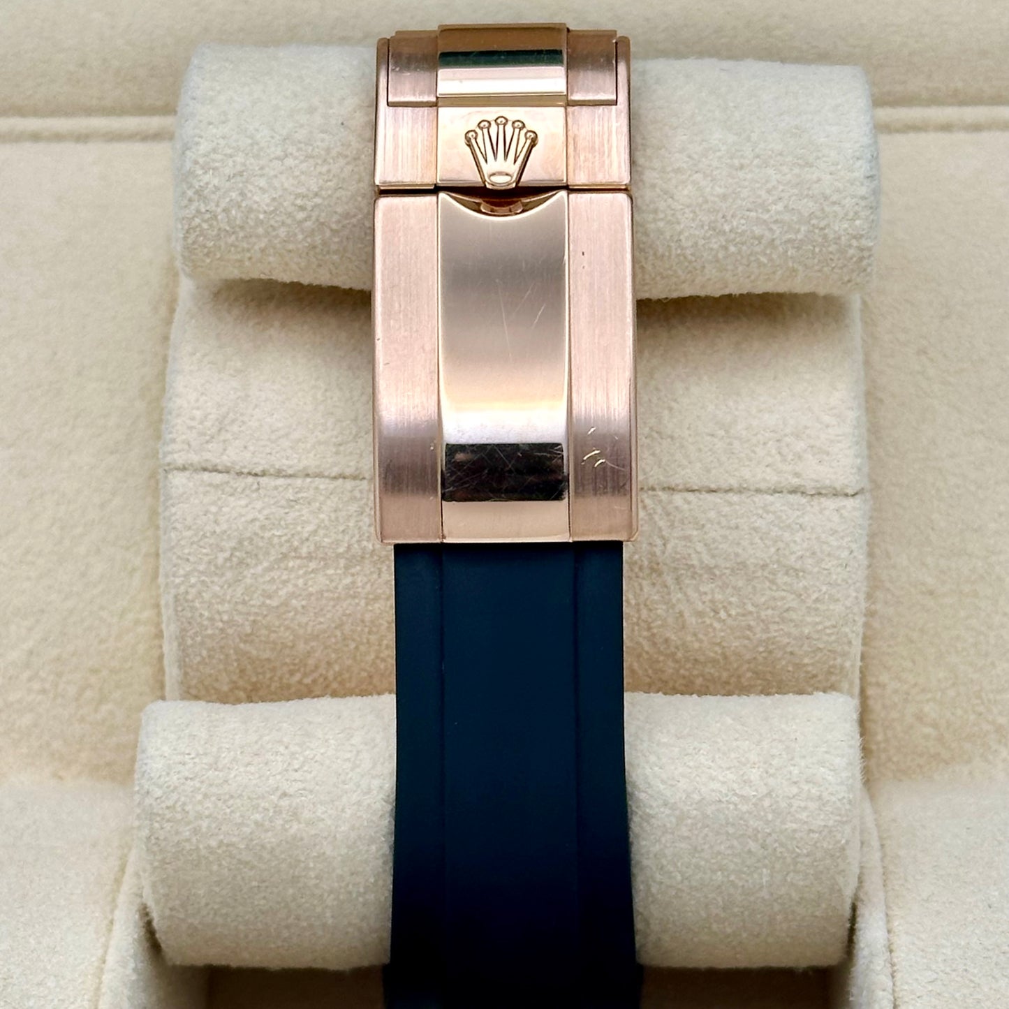 Yacht-Master 40 Oysterflex 18K Rose Gold Ref 116655