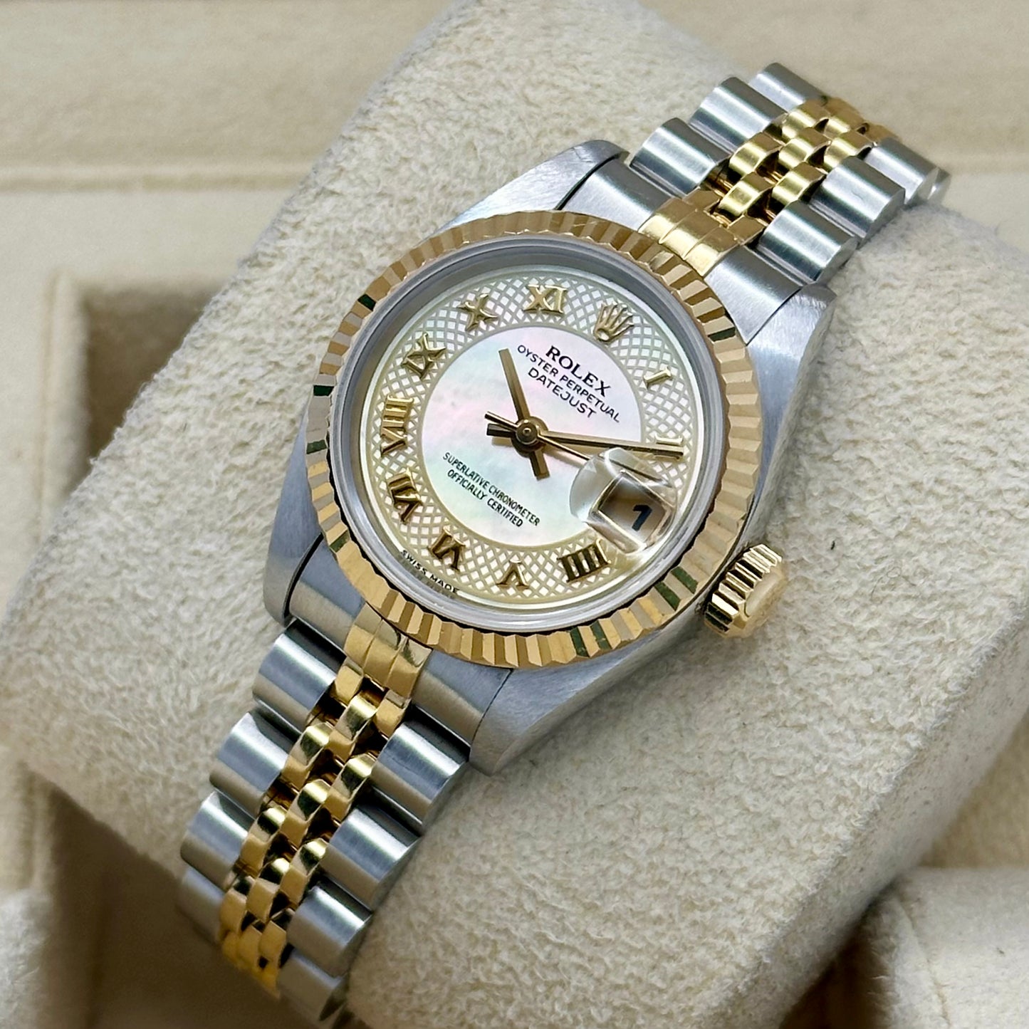 Lady-Datejust 26 Myriad Mother Of Pearl Romans Ref 69173