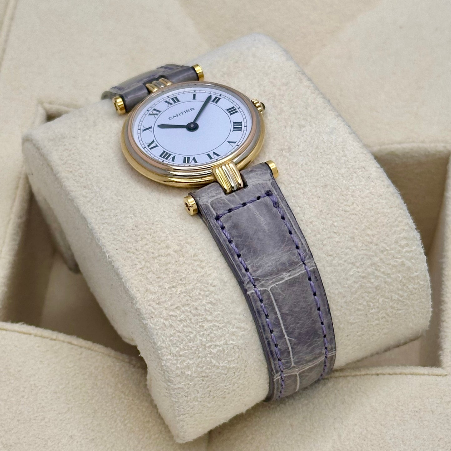 Vendome Trinity 18K Gold White Romans Ref 81004 1990
