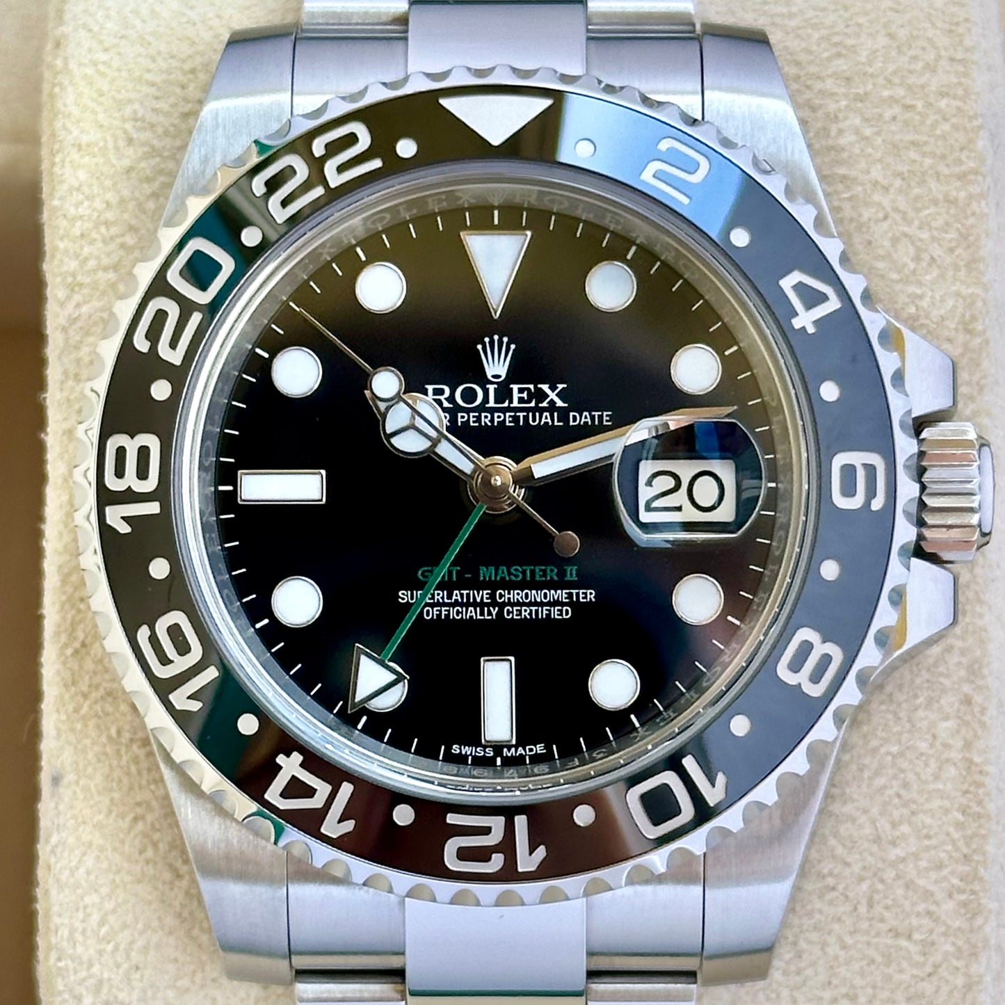 GMT Master II ‘Green Arrow’ Ref 116710LN 2017