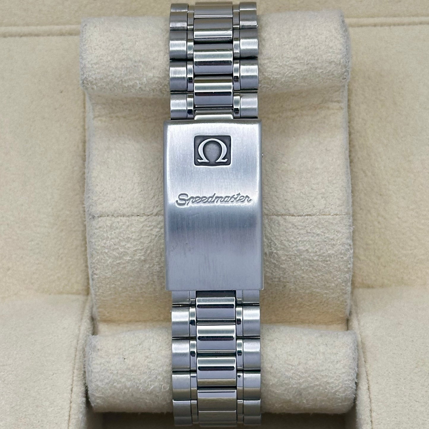 Speedmaster Day Date White Dial Ref 3521.30 1990