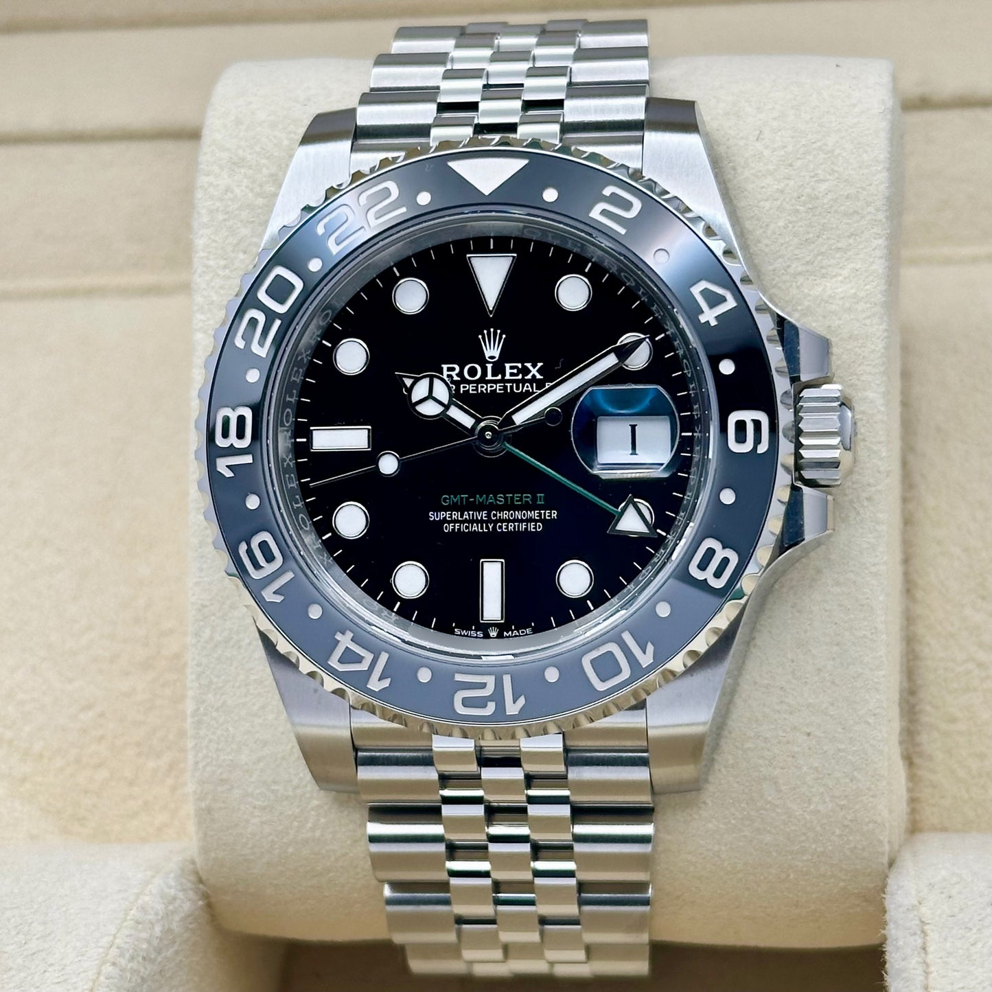 GMT Master II Bruce Wayne Ref 126710GRNR 2025