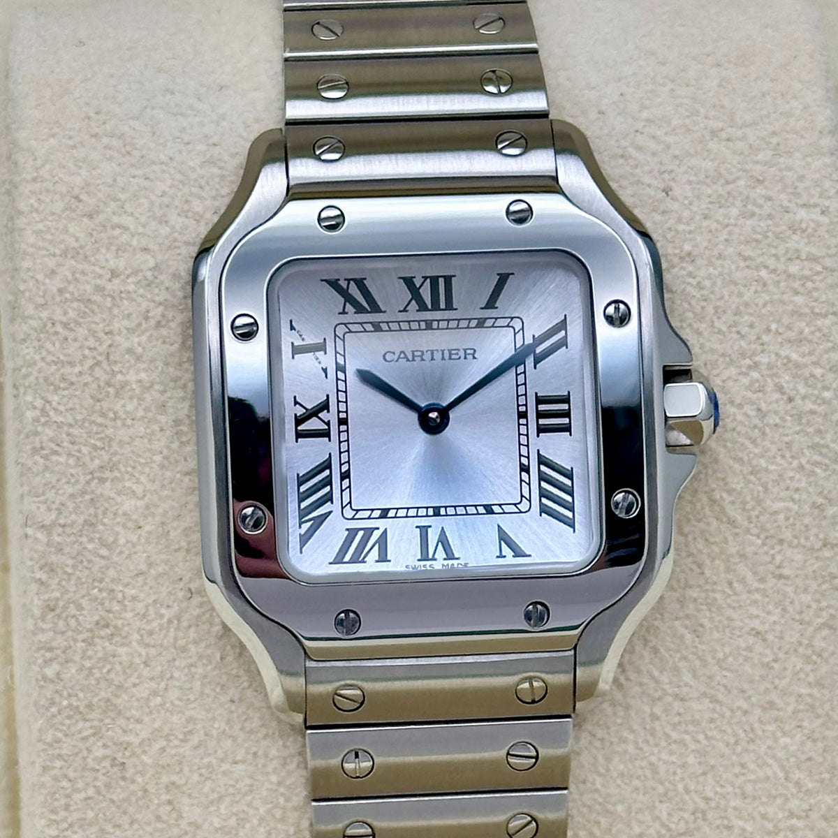 Santos Small Silver Romans Ref WSSA0082 2025
