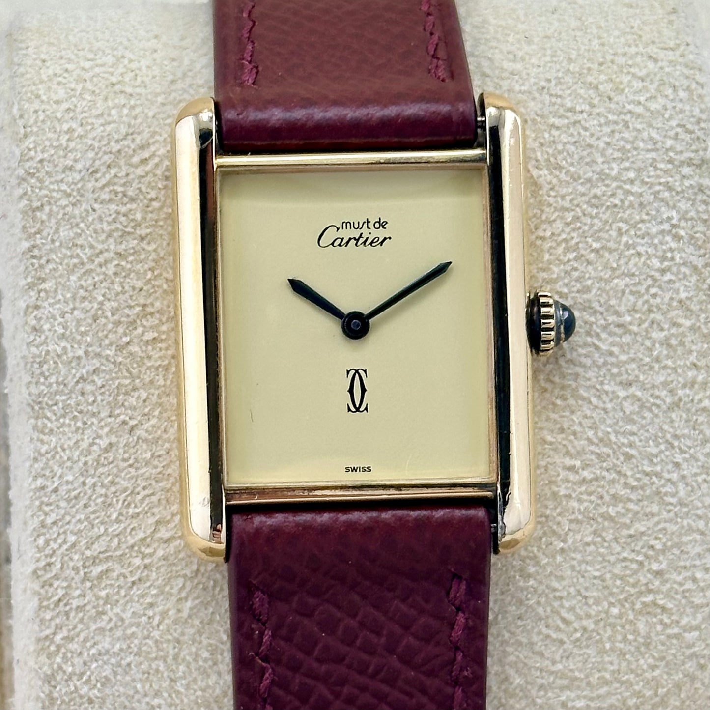 Tank Must Large Lemon Dial Manual Winding