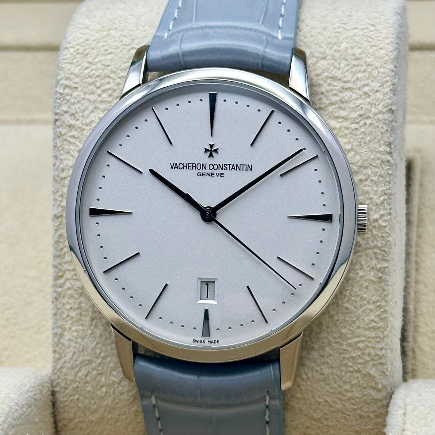 Patrimony Contemporary 18K White Gold 85180/000G-9230