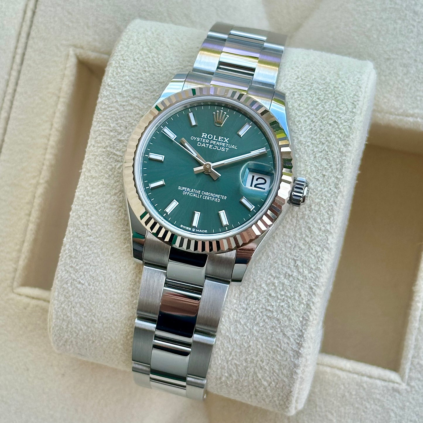 Datejust 31 Mint Green Ref 278274 2023