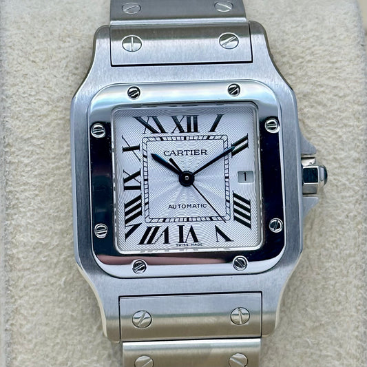 Santos Galbee Guilloché Automatic Ref 2319
