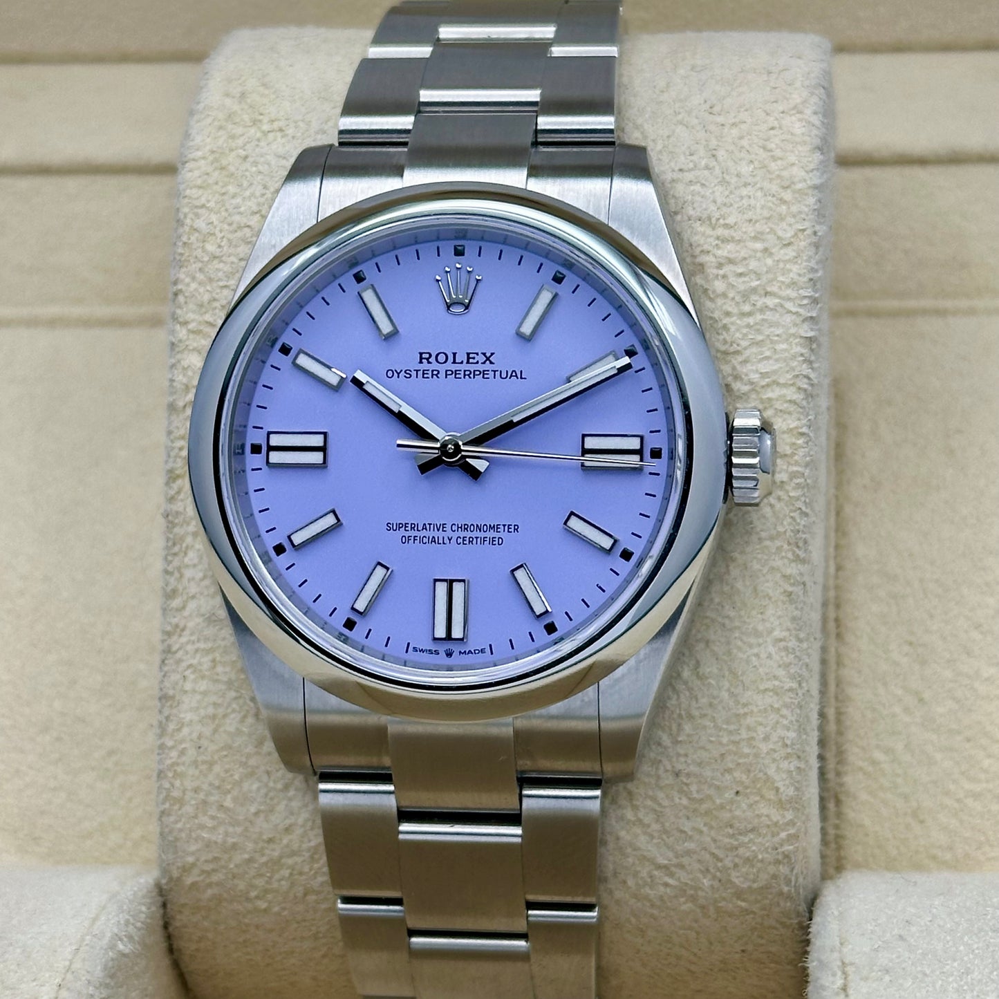 Oyster Perpetual 41 Lavender Dial Ref 134300 2025