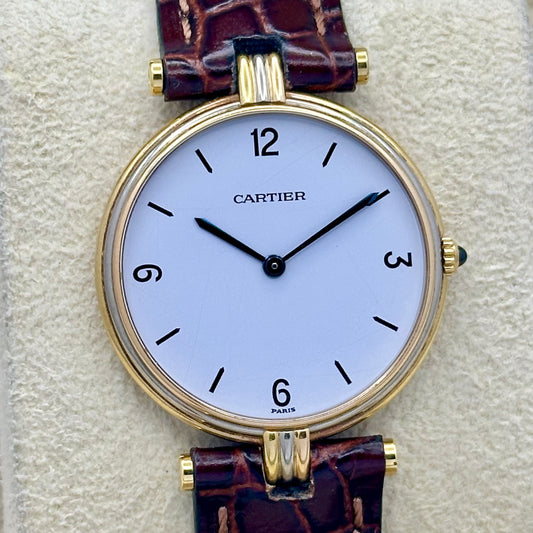 Vendome Trinity White Dial 18K Gold Ref 81003