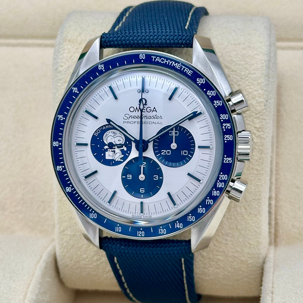 Speedmaster Anniversary Series Silver Snoopy Ref  310.32.42.50.02.001 2026