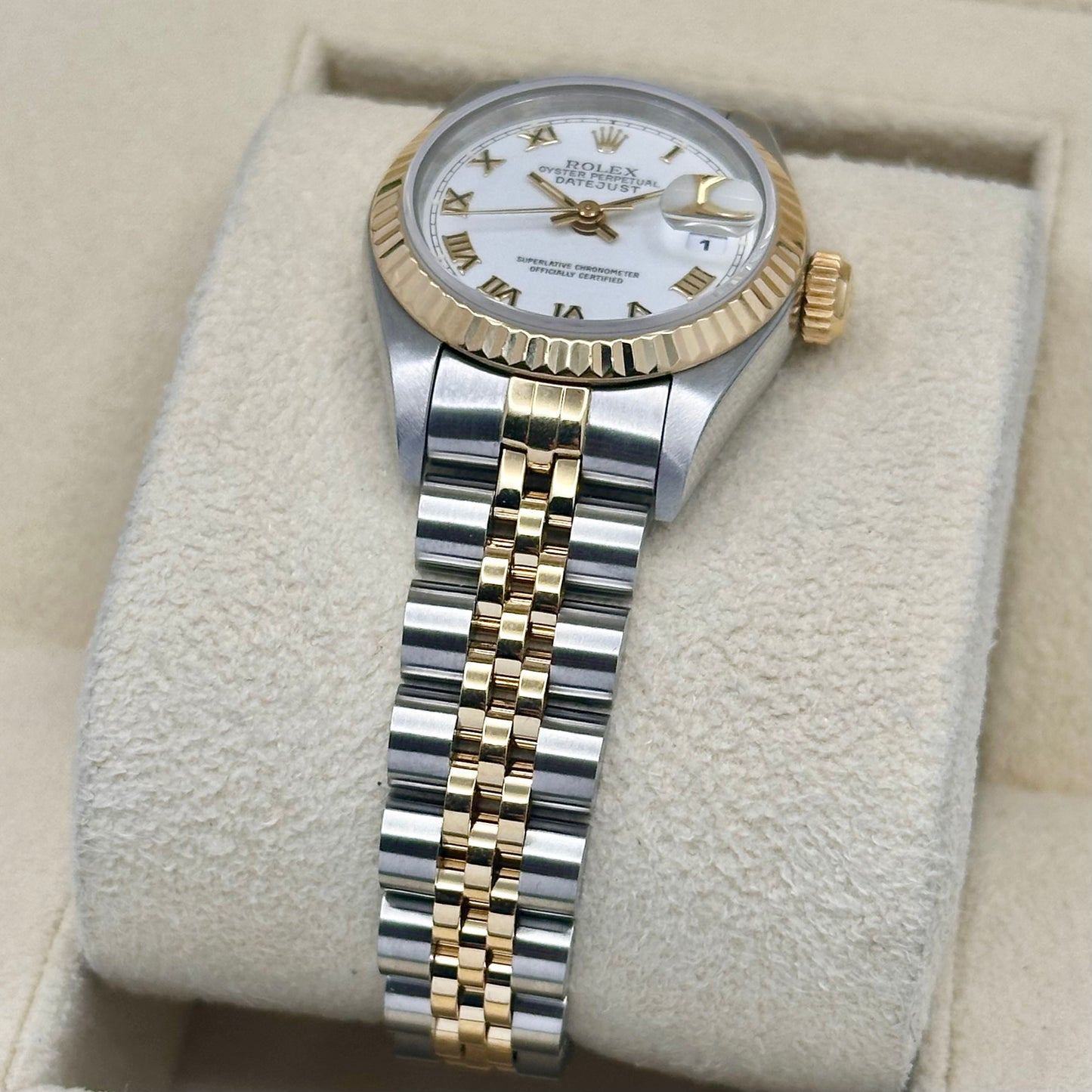 Lady-Datejust 26 White Romans Ref 69173 1994