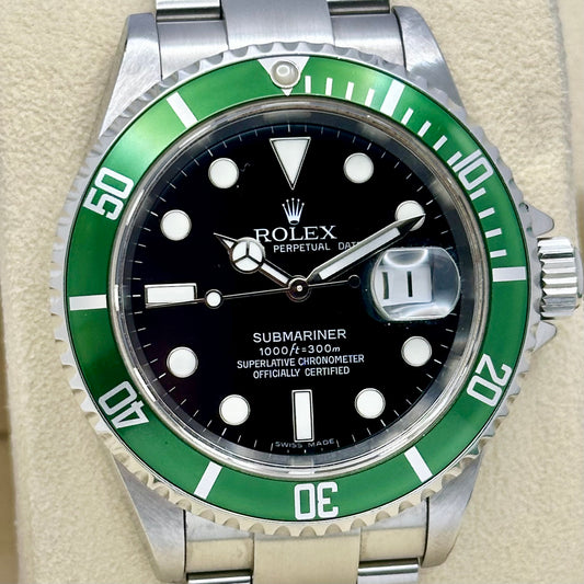 Submariner Date Kermit Ref 16610LV 2007