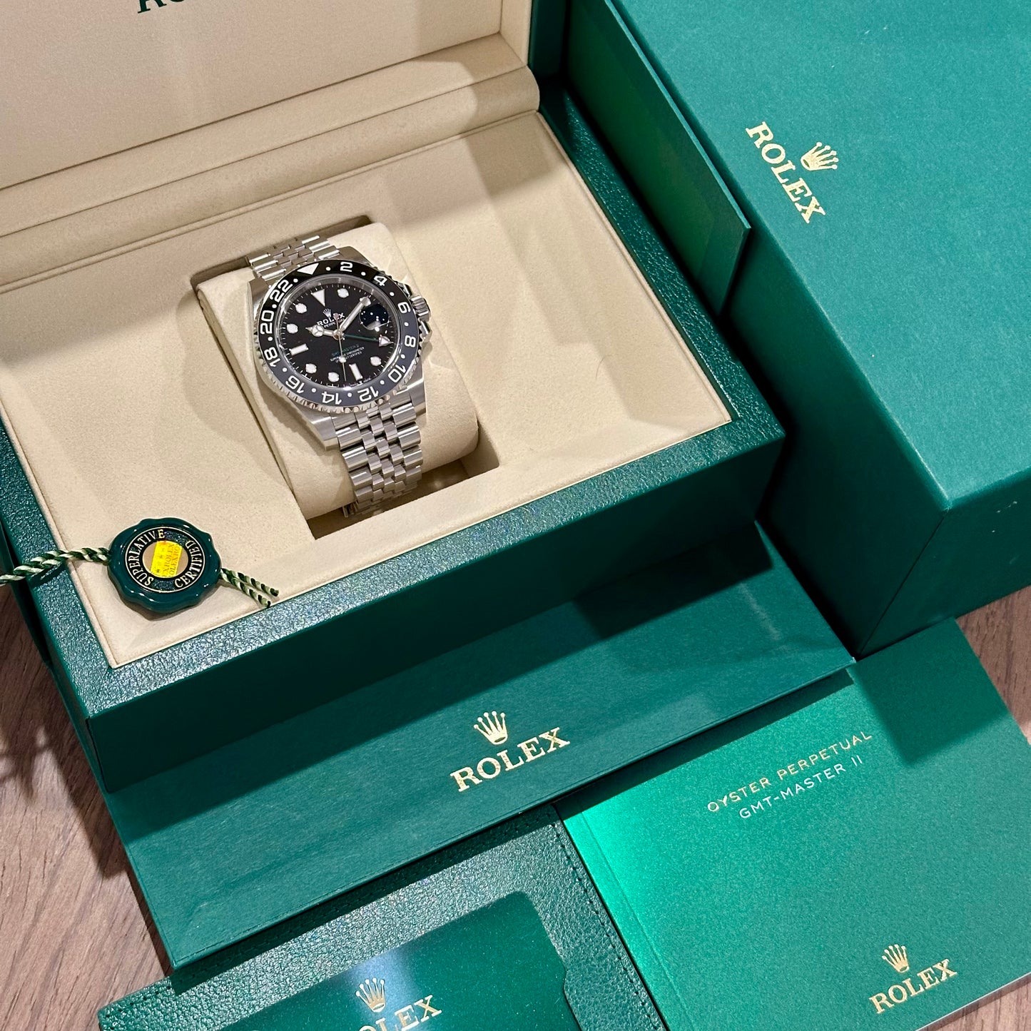 GMT Master II Bruce Wayne Ref 126710GRNR 2025