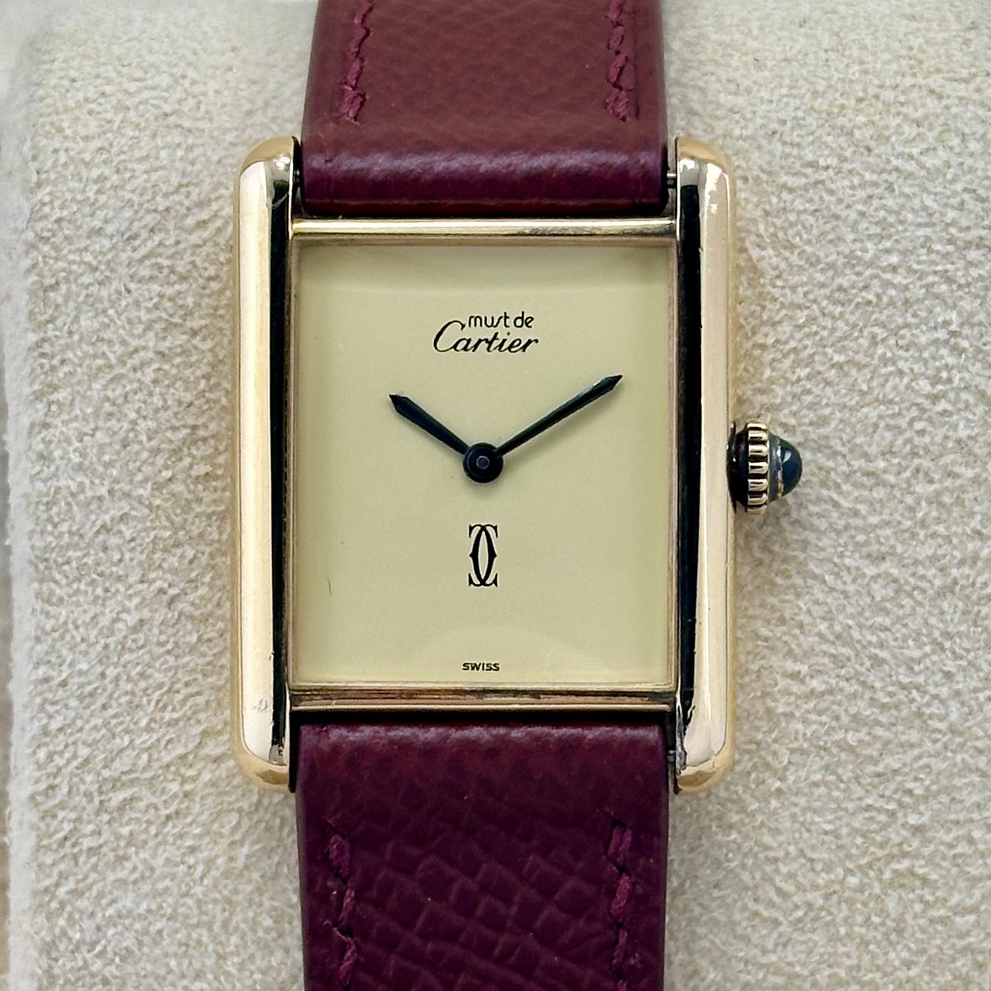 Tank Must Large Lemon Dial Manual Winding