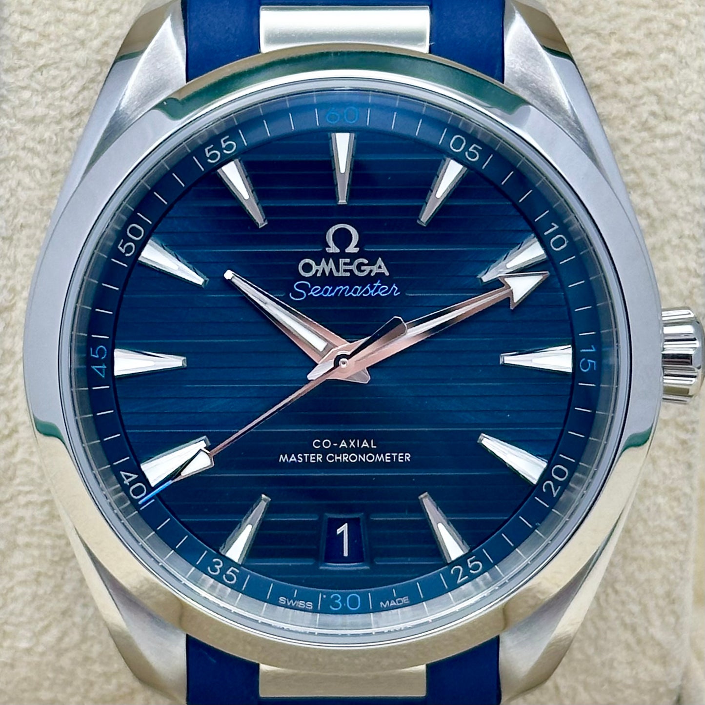 Seamaster Aqua Terra 150M Blue Ref 220.12.41.21.03.001 2025