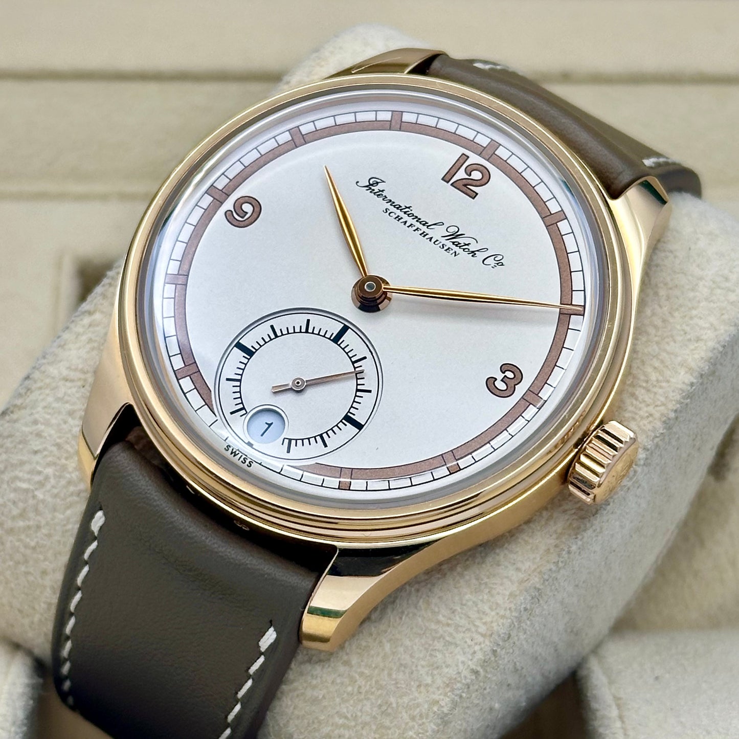 Portugieser Eight Days 75th Anniversary Limited Edition 18K Rose Gold Ref IW5102-06 2015