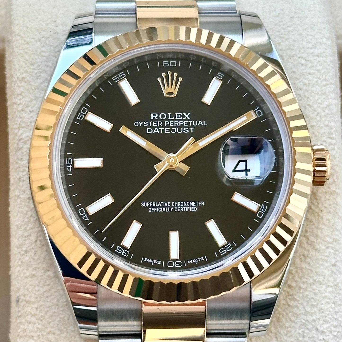 Datejust 41 Black Two Tone Ref 126333 2019