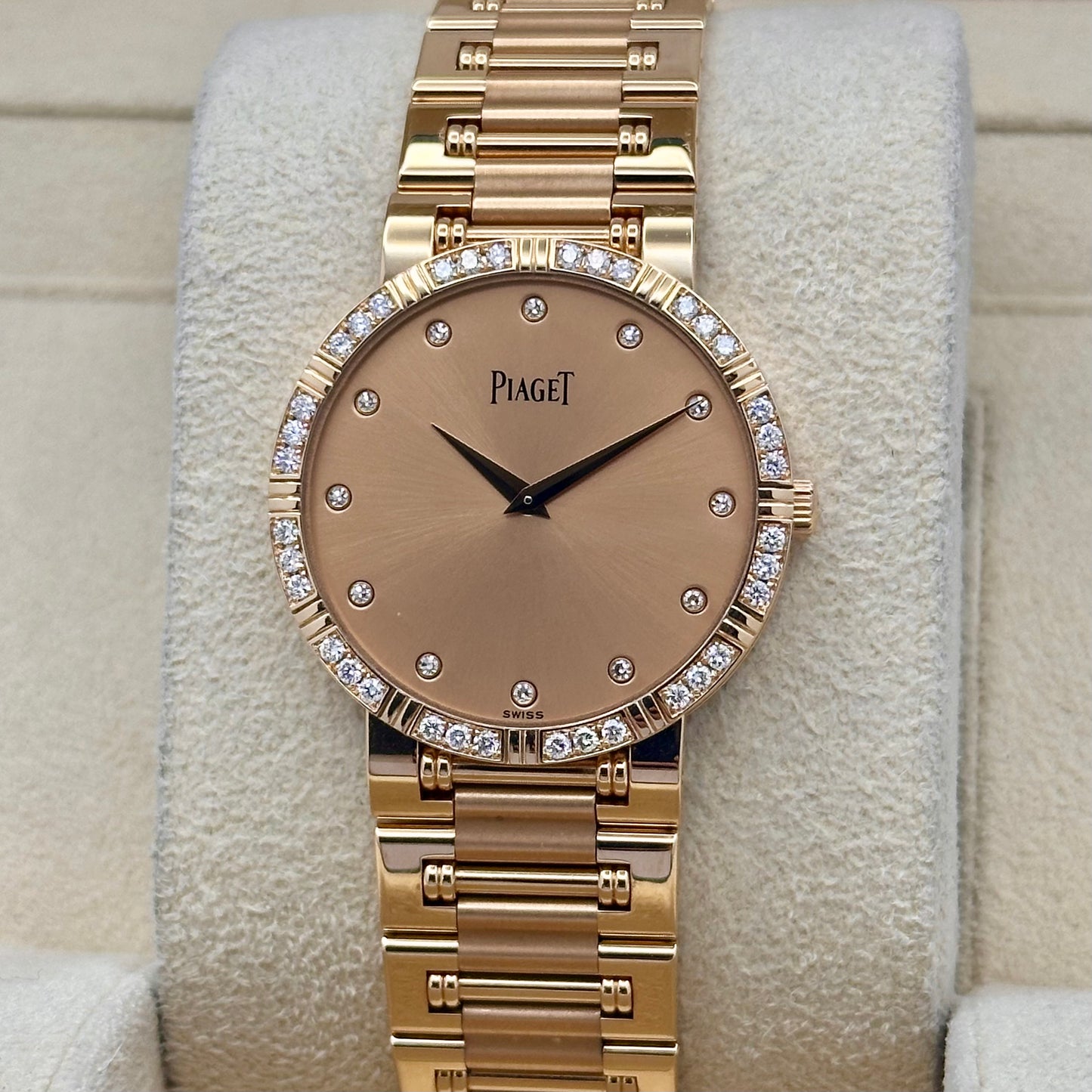 Dancer Factory Diamond Bezel 18K Rose Gold Ref G0A26507 2011