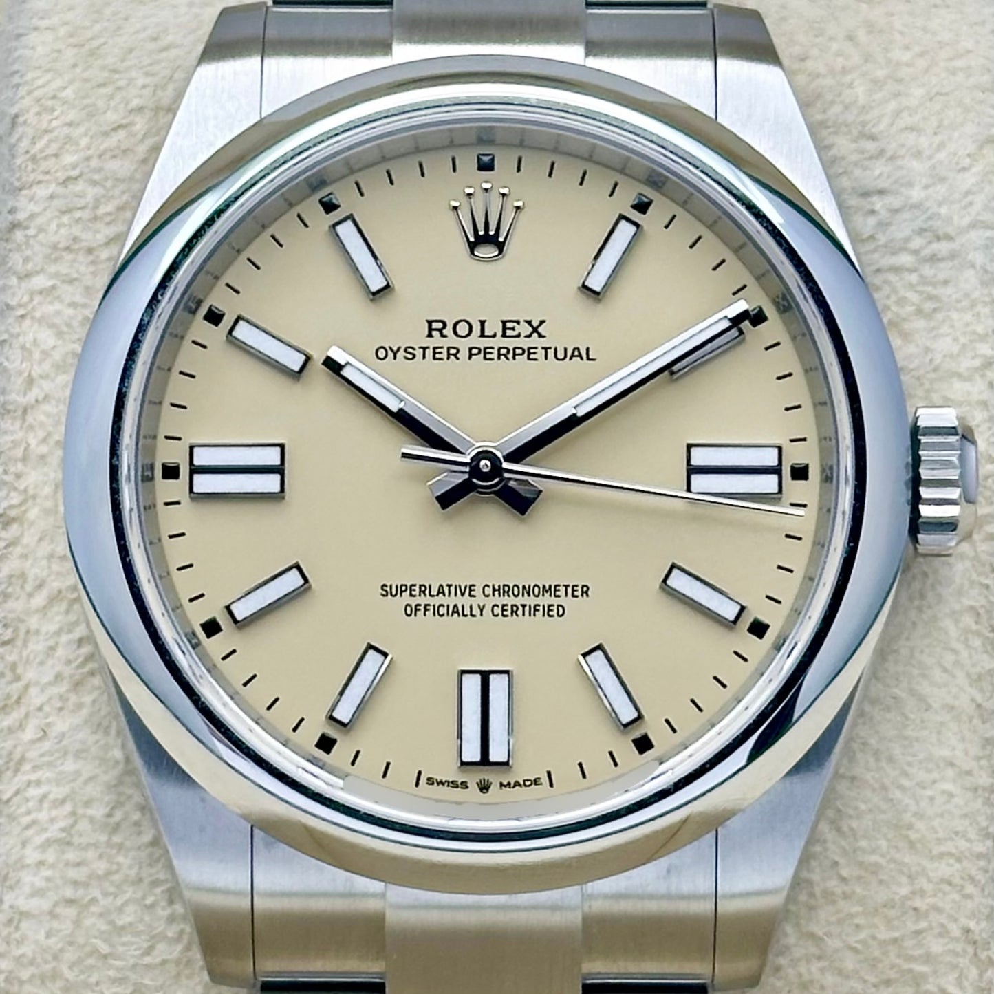 Oyster Perpetual 41 Beige Dial Ref 134300 2025