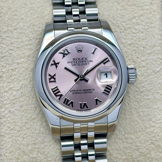 Lady-Datejust 26 Pink Romans Ref 179160 2016