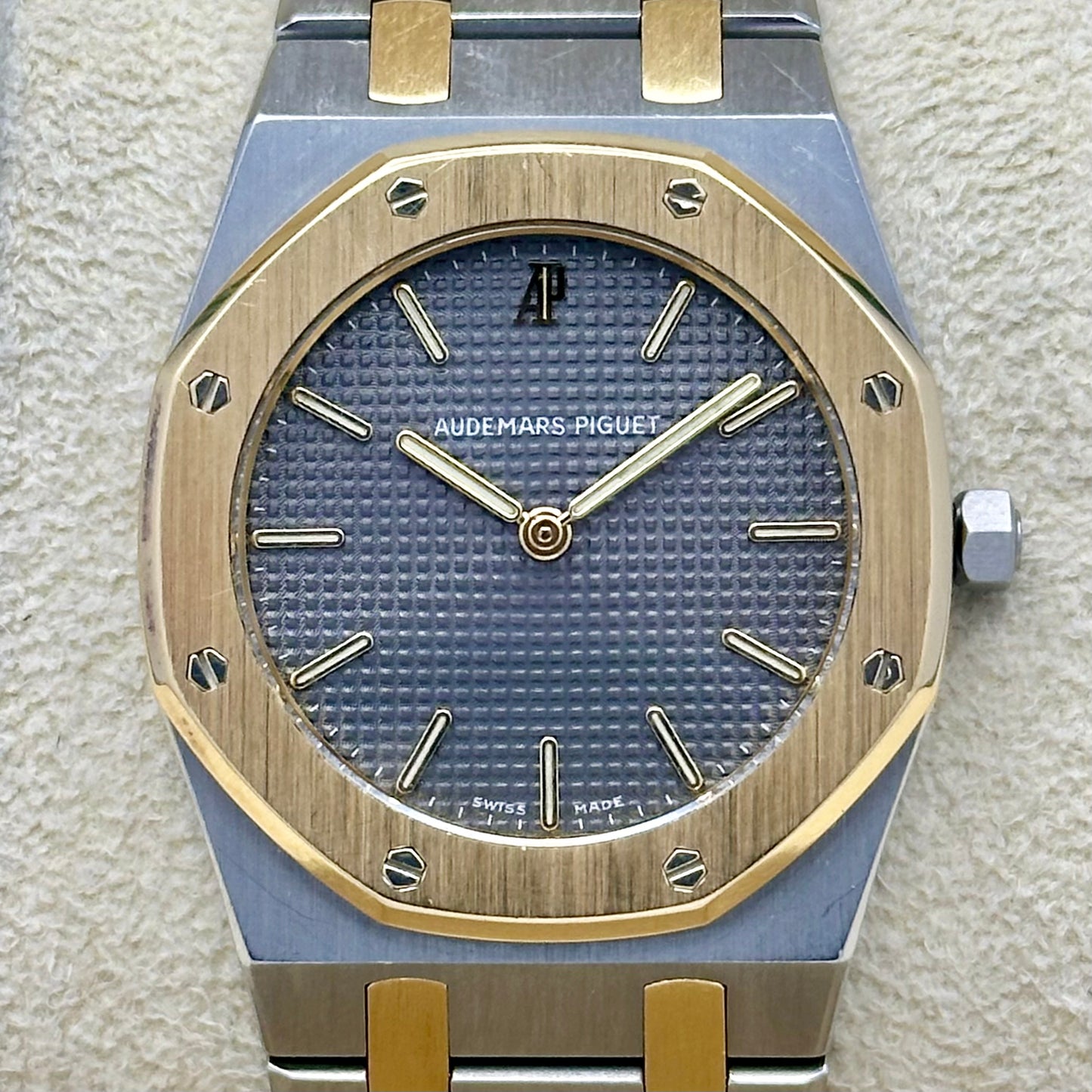 Royal Oak Grey Dial 18K Yellow Gold Two Tone Ref 56303SA 1990