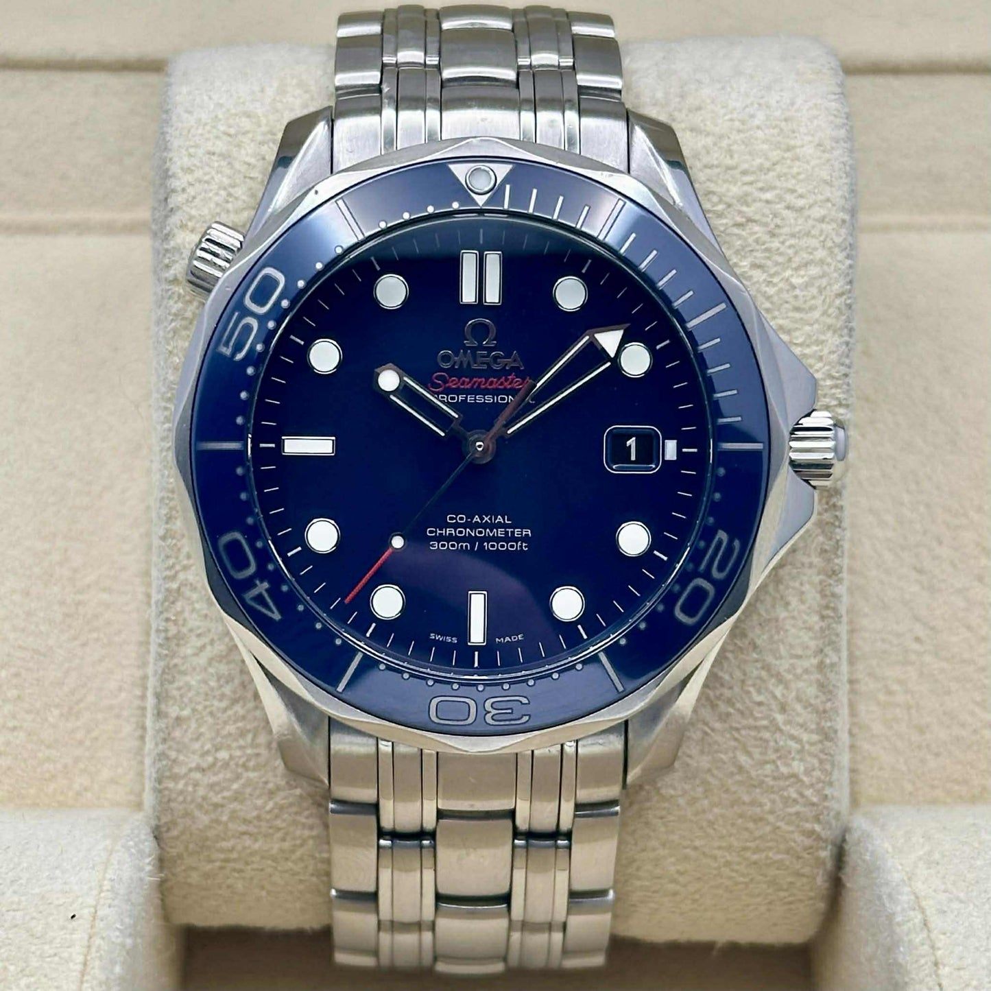Seamaster Professional 300 Co-Axial Blue Ceramic Ref 212.30.41.20.03.001 2015