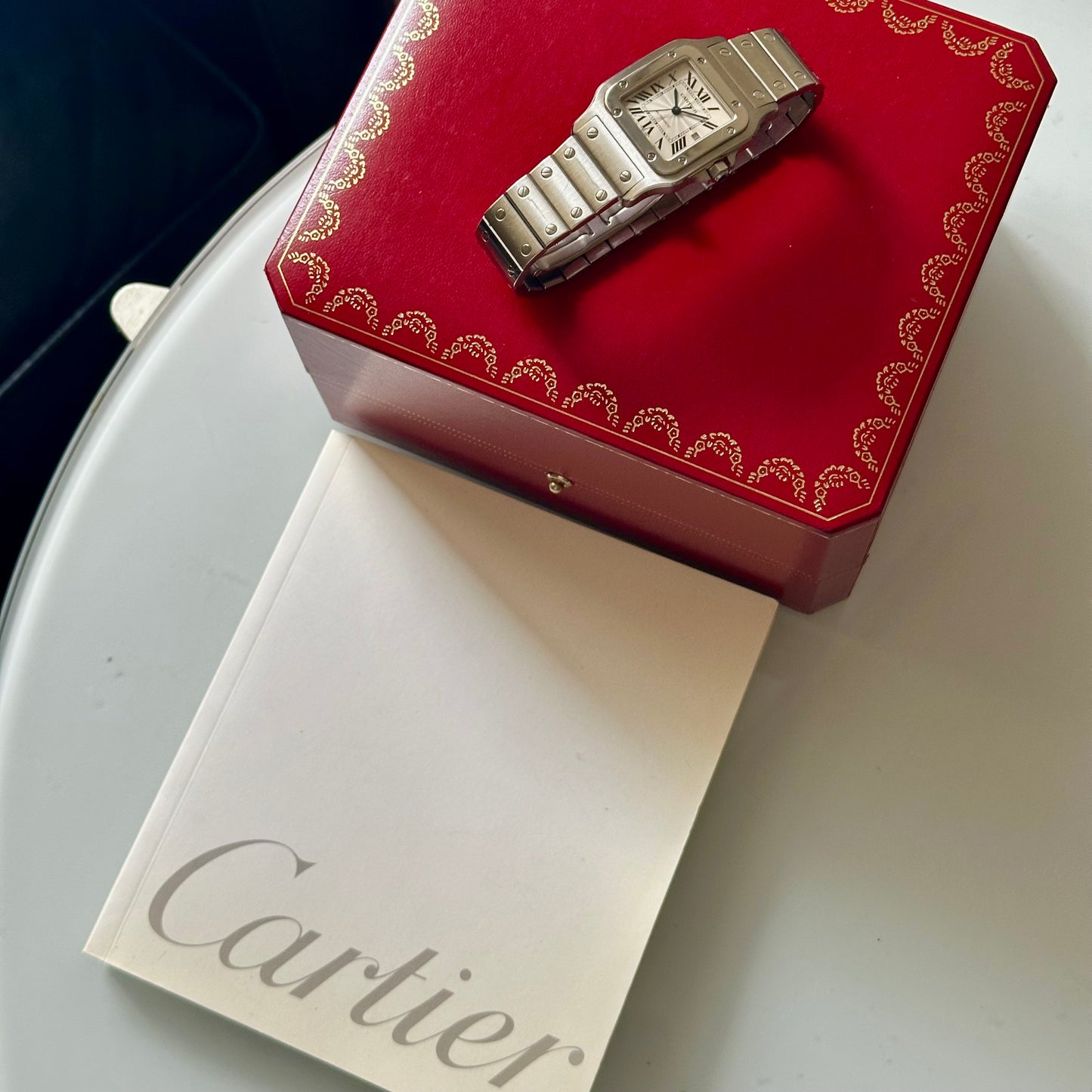 Santos Galbee Guilloché Automatic Ref 2319