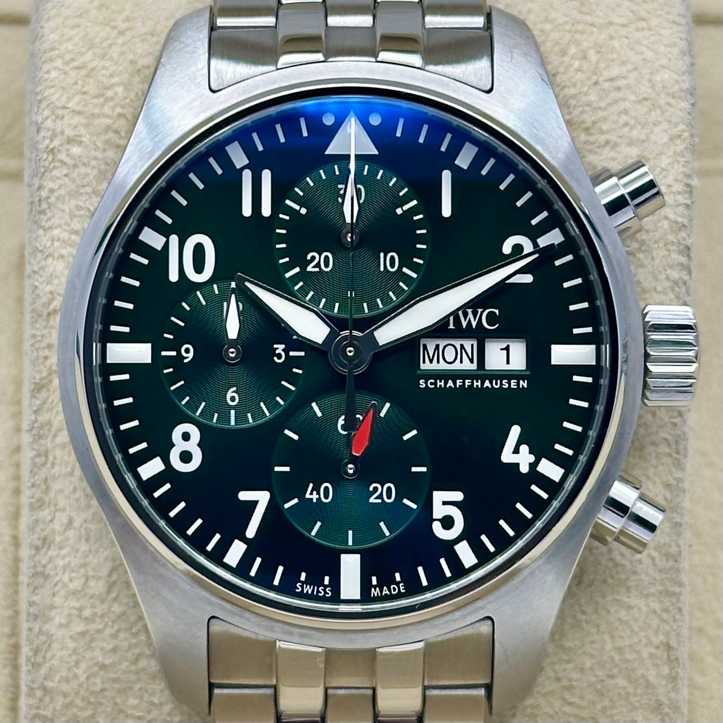 Pilot’s Chronograph 41 Green Ref IW388104 2022