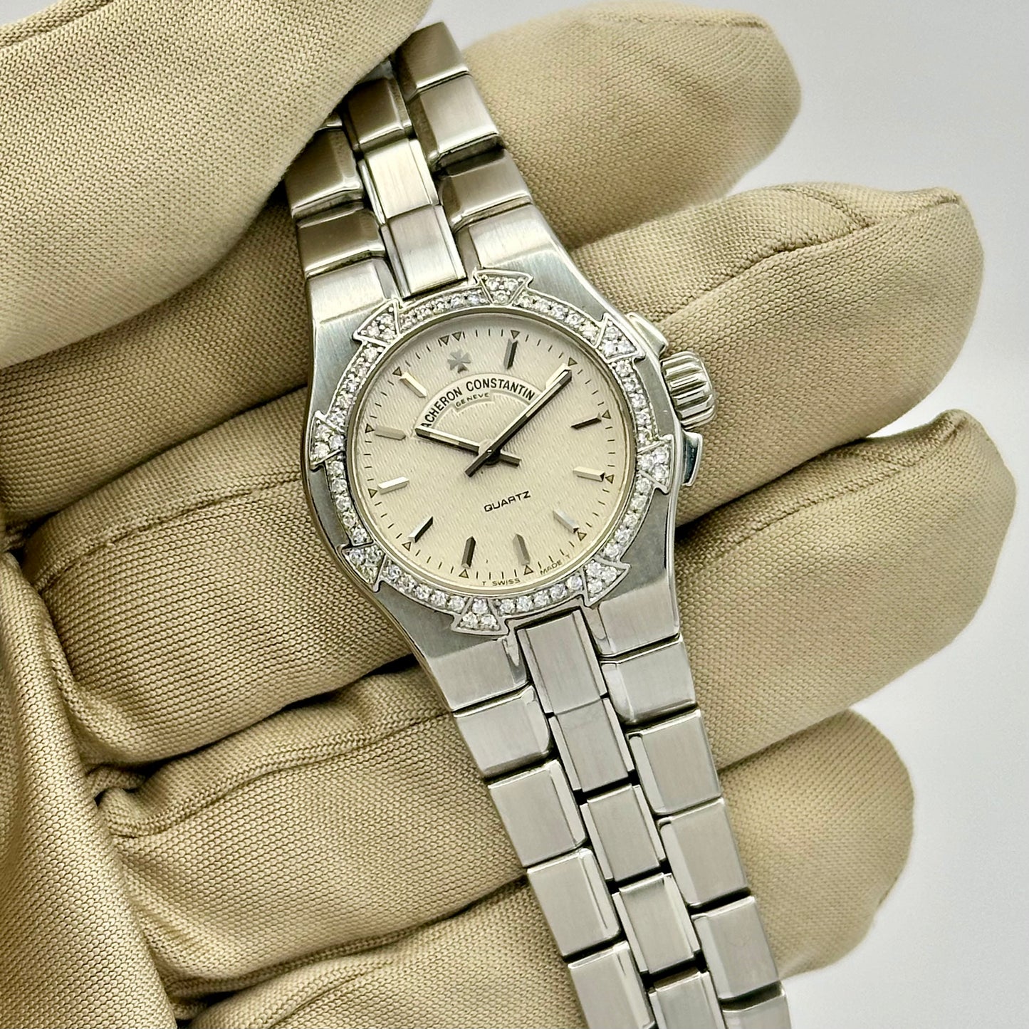 Overseas Factory Diamond Bezel Ref 16050 2005