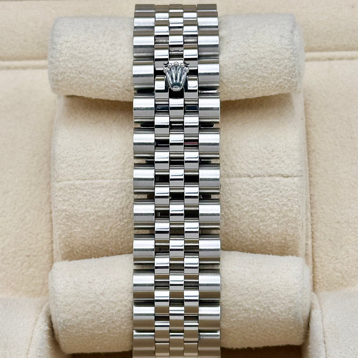 Datejust 36 Black Anniversary Diamond Dial Super Jubilee 18K White Gold Ref 116234 2012