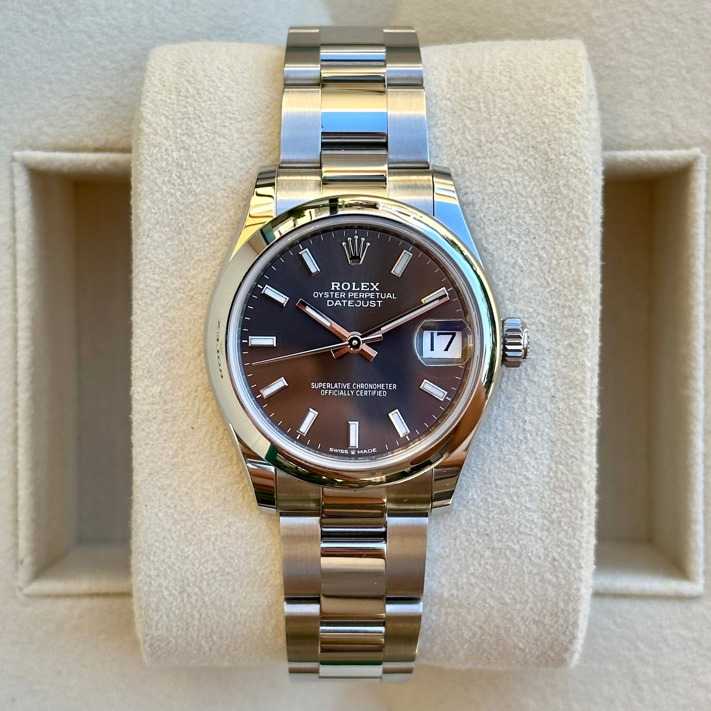 Datejust 31 Dark Grey Ref 278240 2023