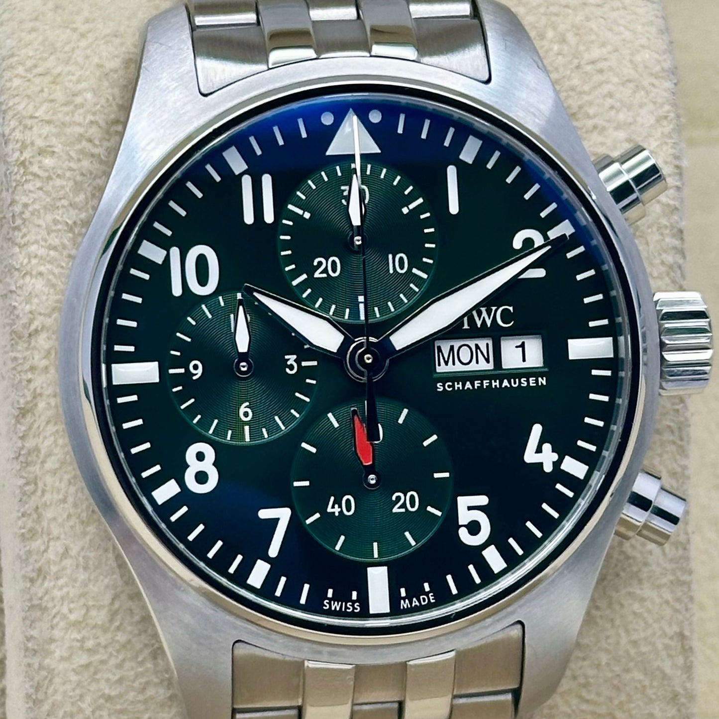 Pilot’s Chronograph 41 Green Ref IW388104 2022