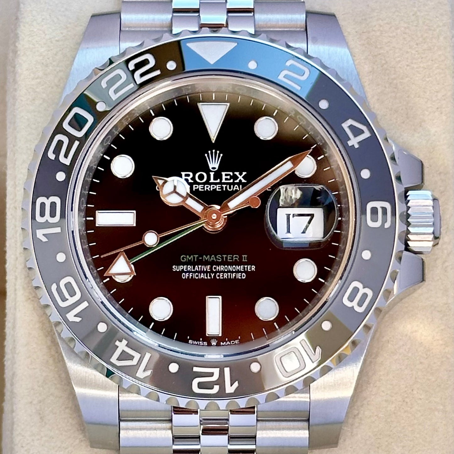 GMT Master II Bruce Wayne Ref 126710GRNR 2024