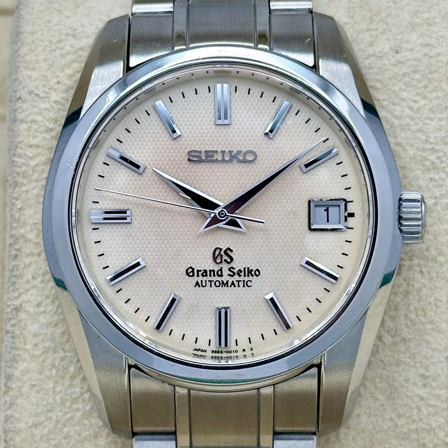 Automatic Ivory Guilloché Ref SBGR003 1999