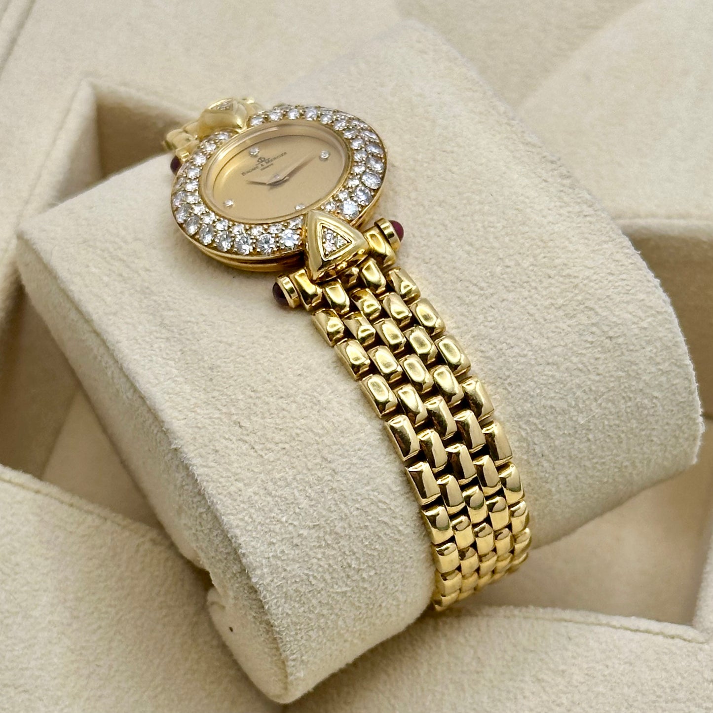 18K Yellow Gold Diamond Bezel Ref 988 16792 2000