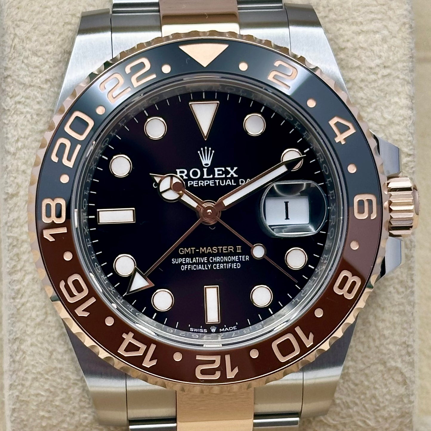 GMT Master II Rootbeer Ref 126711CHNR 2025