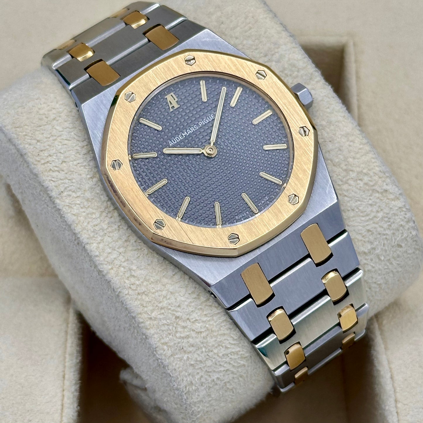 Royal Oak Grey Dial 18K Yellow Gold Two Tone Ref 56303SA 1990