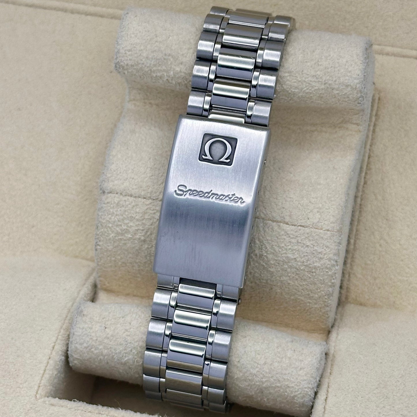 Speedmaster Day Date White Dial Ref 3521.30 1990