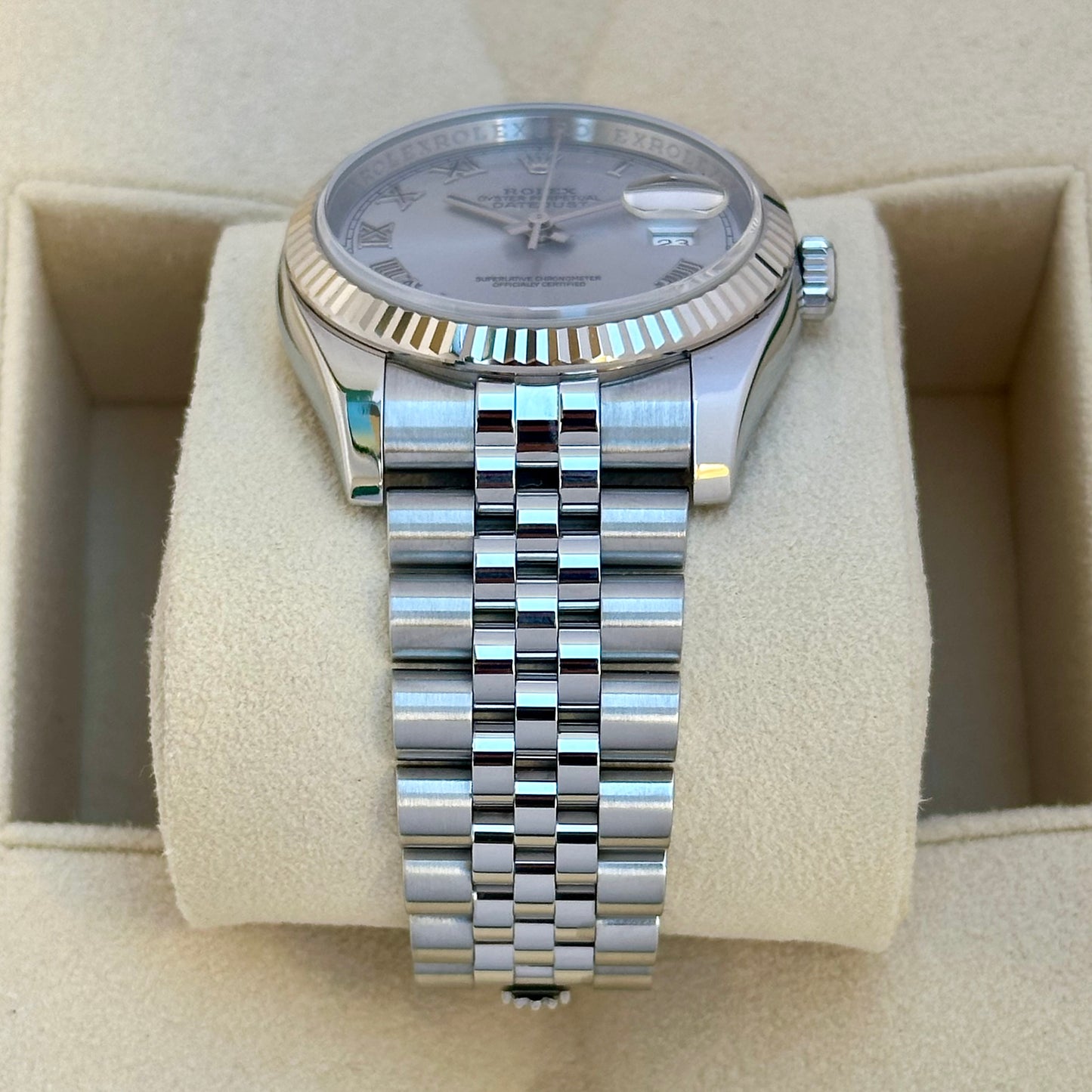 Datejust 36 Silver Romans Ref 116234 2007