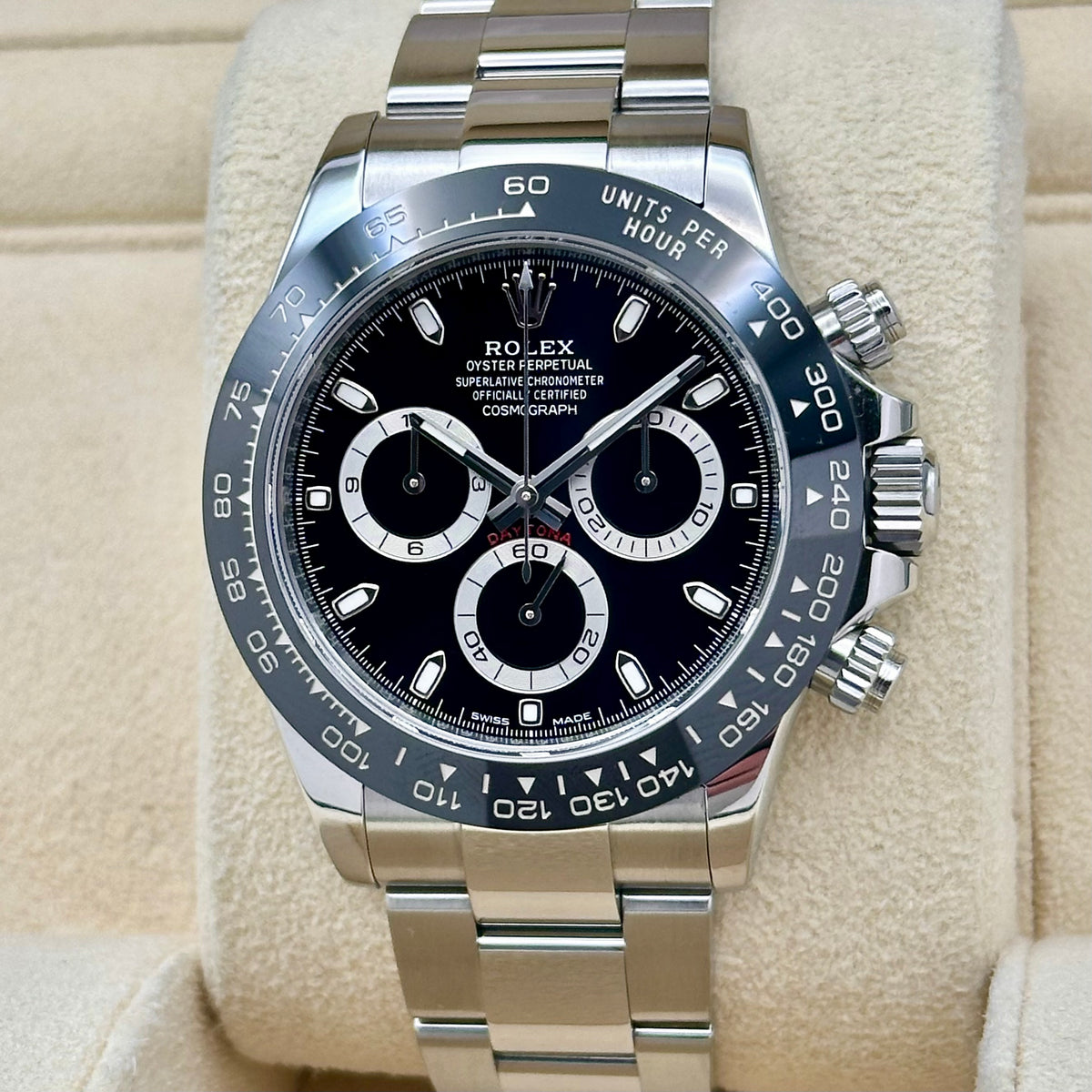 Cosmograph Daytona Black Ceramic Godzilla Ref 116500LN